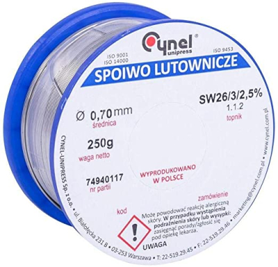 Soldering Wire 250g 0.7mm SN60/PB40 SW-26