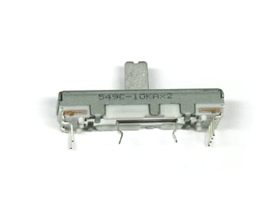 Potențiometru SLIDE 2X20KAX2 MINI