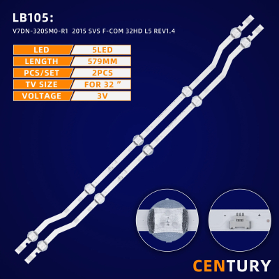 Led Backlight V7DN-320SM0-R1 set-2pcs led1102