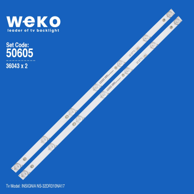 Led Backlight 2D02296REV.J set-2pcs