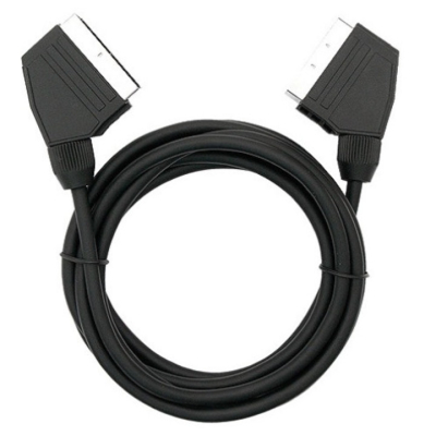 Scart Scart Cable Black 2.5m