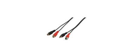 CABLE 2RCA Male-2RCA Female 5m