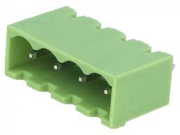 Pcb клема  с 4 пина TBG-5-PB-4P/GN