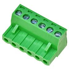 Pcb клема  с 6 пина TBW-5-6P/GN