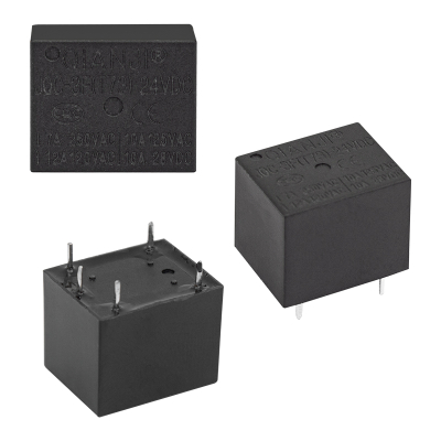 Releu electromagnetic 24 V CC 125 V CA / 10 A NO+NC JQC-3F(T73)