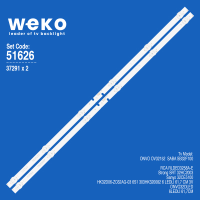 Led Backlight HK32D06-ZC62AG-03 6S1 SET2