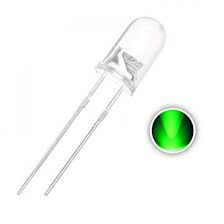 LED BL 5mm Green clear L-56BGD