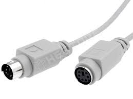 CABLE PS2/PS2 M/F 2m C-PS2WG/2