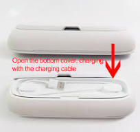 Diamond Clean Smart Charging Travel Case white HX.