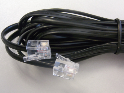 Tel.cable M-RJ10 4P4C  1 m