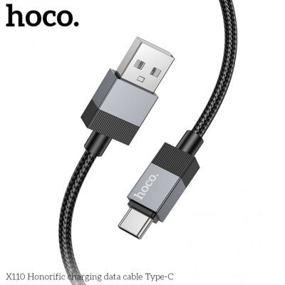 CABLE USB To Type-C 3A X110  PD100W 1M