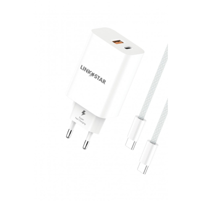 ADAPTOR USB 45W PD25W+QC3.0A SuperF+CABLU TIP-C