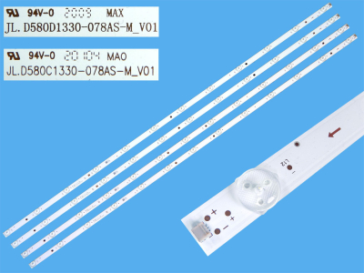 LED Backlight JL.D580C-D1330-078AS-M_V01 set4