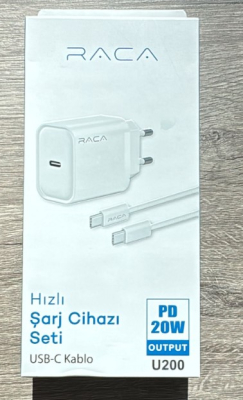 ADAPTOR USB TIP-C 5V 2A + CABLU TIP-C LA TIP-C