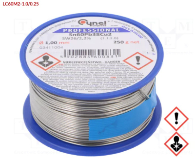 Soldering Wire 250g 1.0mm SN60/PB40