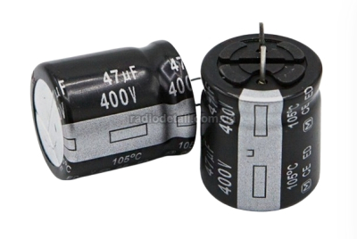 47UF/400V  105\'C snap