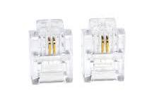 TELEPHONE PLUG RJ11 6P2C