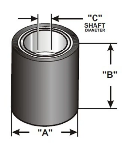 Pinch roller 15x18x4mm VP-0083