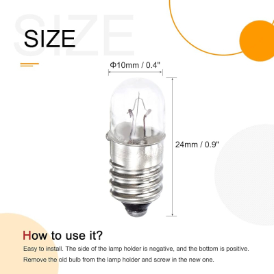 LAMP-134.40053/A 6.3V E10