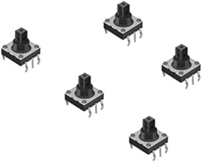 Comutator tactil 6P 10x10 h10mm