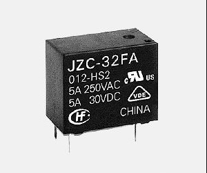RELEU 12V 5A 5P JZC-32FA