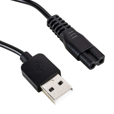 Cablu USB 5V către aparat de ras 1m 6x11.4mm