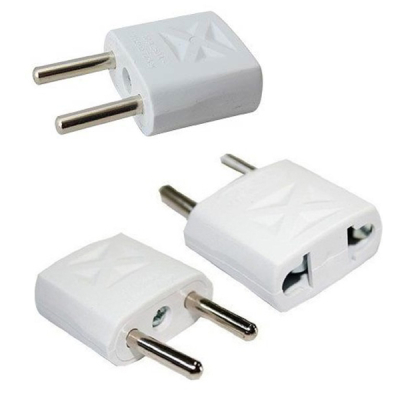 Adaptor de călătorie, UE către SUA/Japonia, alb, US-BG-euro