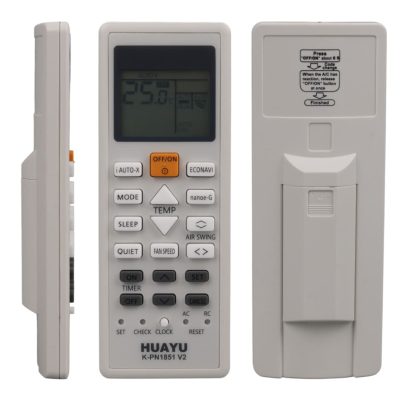 RC AIRCON PANASONIC K-PN1851 V2 Univesal