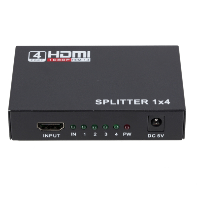Сплитер 4-портов HDMI сплитер 1.4V 1080P 4K x 2K