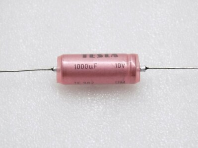 Condensator electric axial 1000UF 10V