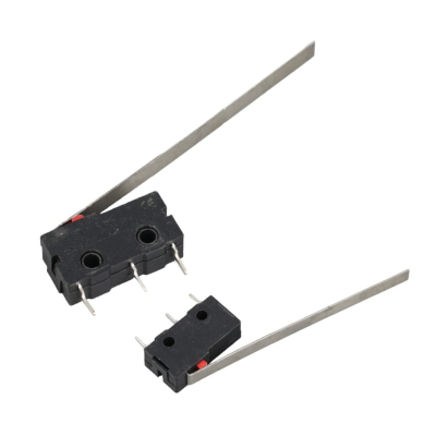 Întrerupător SK micro 3A 125V KW12 cu șină lungă