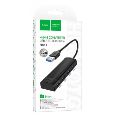 Adaptor USB HUB 4 în 1 USB 3.0 5GB/ps
