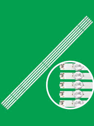 Benzi diode 5 buc. Iluminare de fundal cu LED LB-GM3030-GJPHP555X9PS31-JS