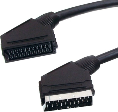 Cablu SCART MASCULIN-SCART FEMELĂ 2.5m