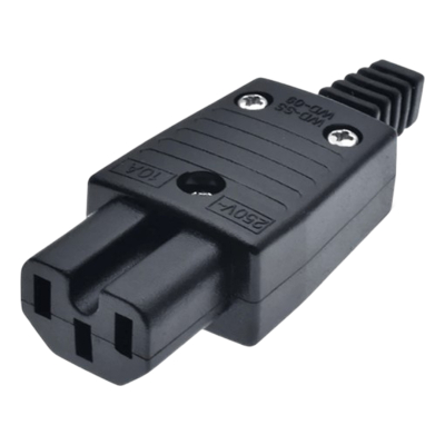 PRIZA DE ALIMENTARE CALCULATOR PENTRU CABLU F258A 3P C15 AC IC-215 CABLU DE ALIMENTARE FEMĂ