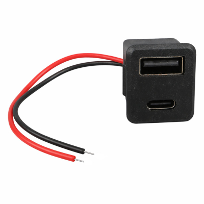 Priză; Interfon IC-266T-4 Pano USB A+ Tip TYPE-C 5Pin