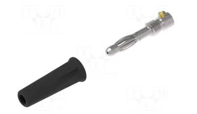 Conector mascul-mufă roșie Ф4 mm 1 buc 1060