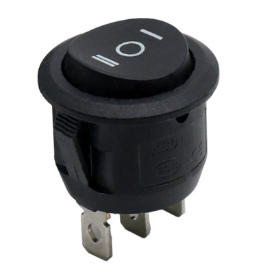 Întrerupător basculant iluminat Ф20 mm, ÎNTRERUPĂTOR basculant 3P ON-OFF-ON