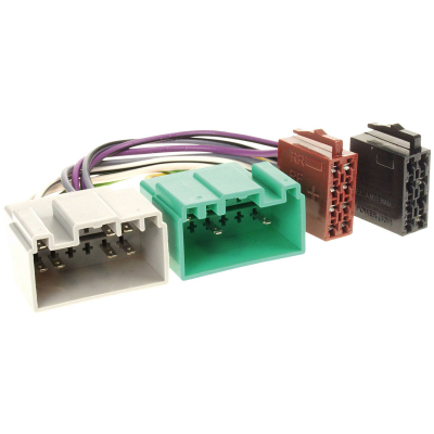 Adaptor radio CD auto cu 16 pini, ISO, Power Talk, pentru Volvo S40, S60, S80, V70, XC70, 2001-2007