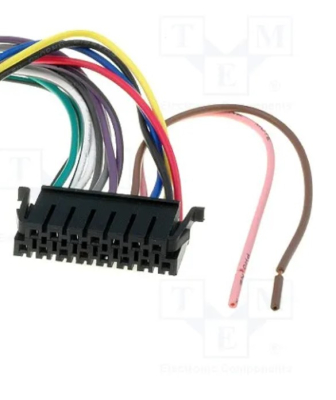 Conector SONY cu fire PIN: 15 Cablu de conectare radio pentru SONY 15PIN