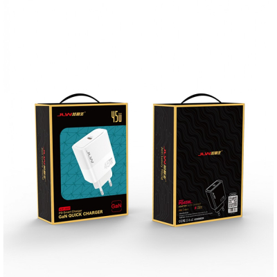 Adaptor de încărcare rapidă ADAPTER ÎNCĂRCĂTOR RAPID GAN TIP-C 45W JLW-JC07