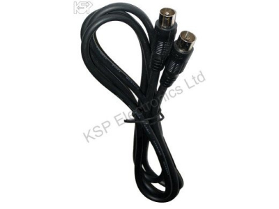 Cablu cablu negru mascul la RF mamă 5m