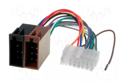 Cablu adaptor ISO la înlocuirea radioului din fabrică cu unul nou pentru Clarion; ISO; PIN: 16 ZRS-33