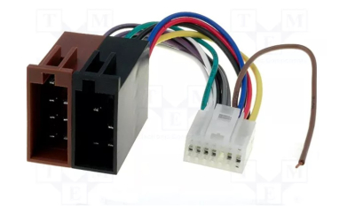 Adaptor CABLE ISO - Tranziție cablu, conector pentru KENWOOD ISO Original Radio ISO - KRC 555 R, KRC 655 R, KRC 855 R ZRS-84