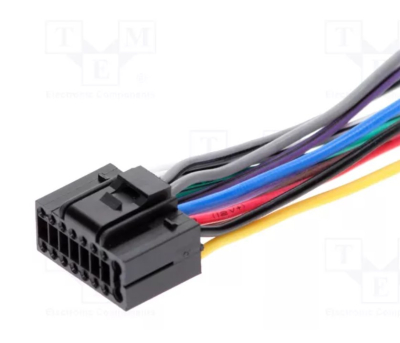 Conector KENWOOD cu fire PIN: 16 Pentru diverse JVC KENWOOD ZRS-41