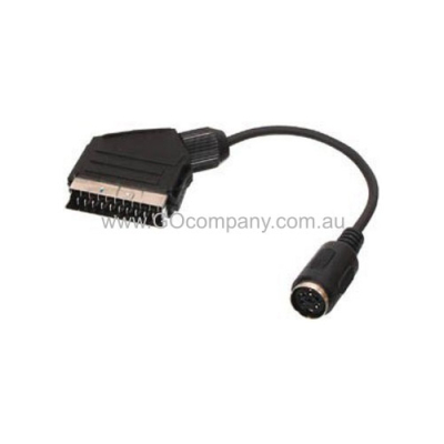 Cablu SCART la DIN cu 6 pini