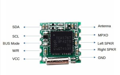 Receptor FM cu Arduino și TEA5767HN