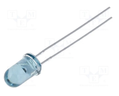 Transmițător IR LL-503IRT2E-2AC; 5 mm; 940 nm; albastru, transparent; 20°; THT; 100 mW