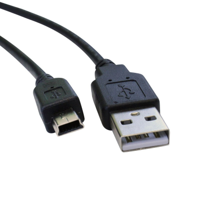 CABLU-160 USB-A RETRAC Mini USB 4 pini 1.2m