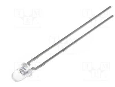 Fototranzistor SFH309; T1; 3 mm; λp max: 860 nm; 35 V; 24°; Lentilă: transparentă
